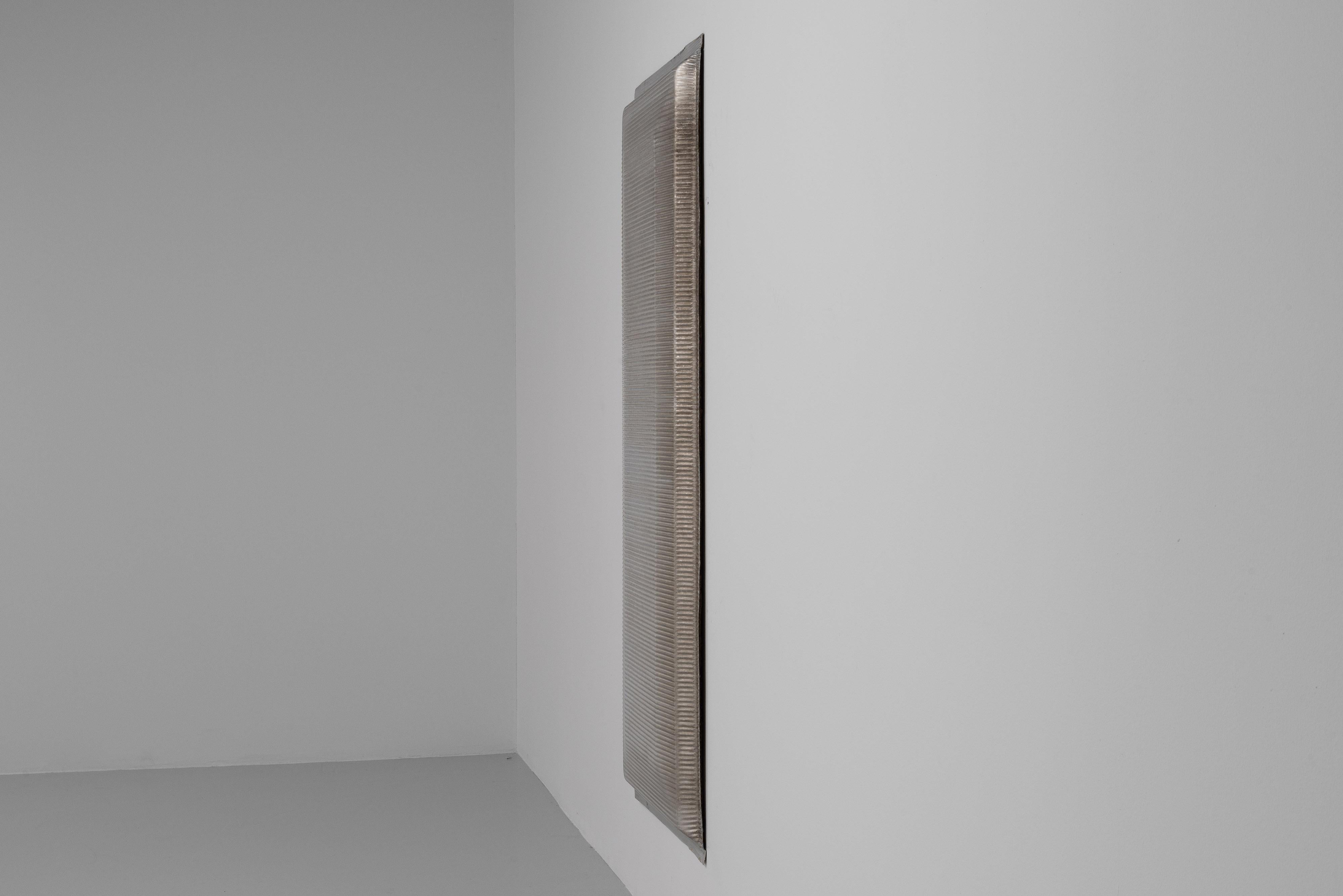 Jean Prouvé INSA facade ribbed panel France 1960 For Sale 8