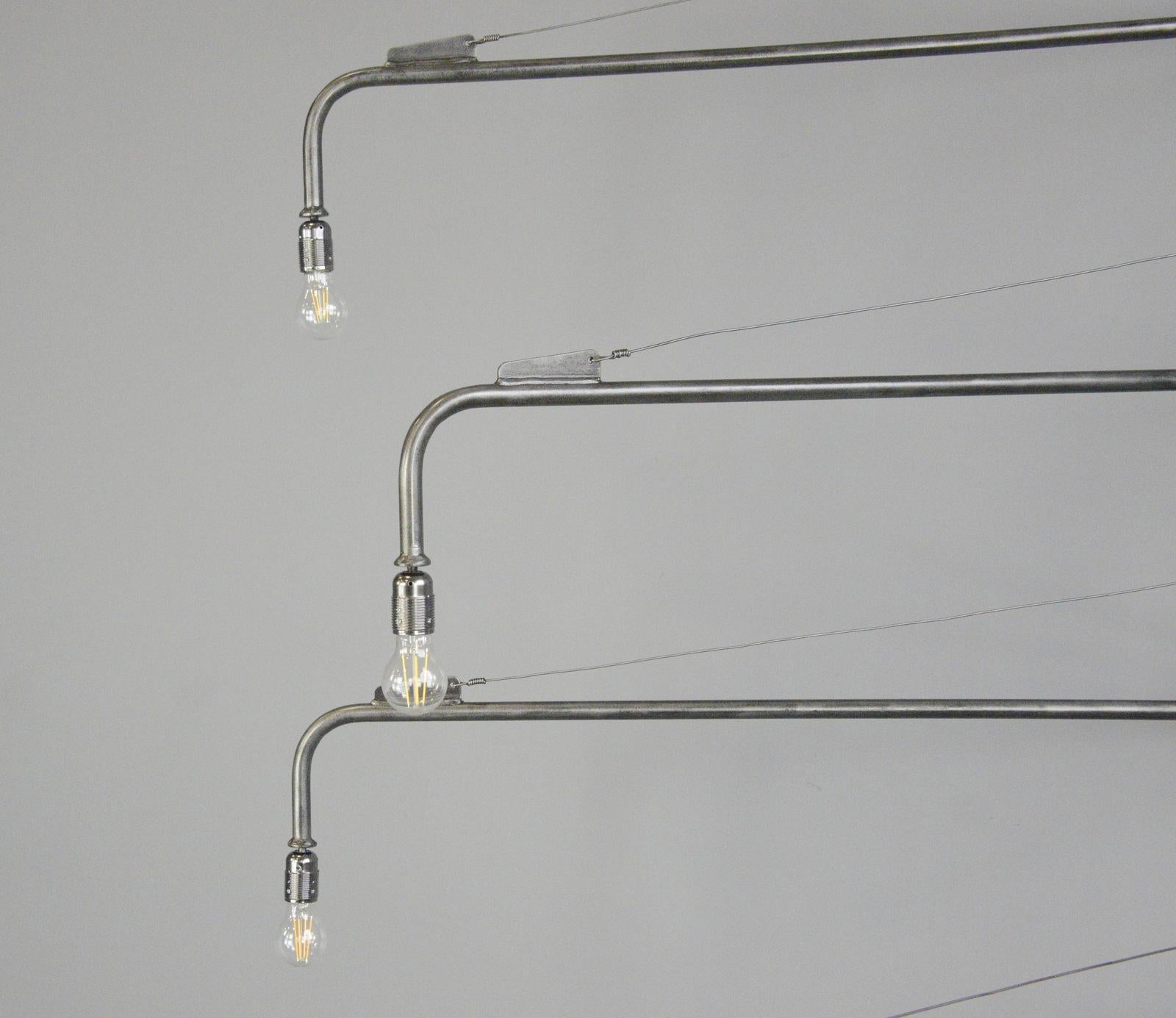 Jean Prouve Jib Wall Lights, Circa 1940s 8