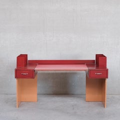 Jean Prouve & Jules Leleu Französischer Schreibtisch und Stuhl