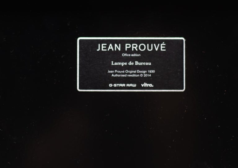 Jean Prouvé Lampe de Bureau RAW Limited Edition at 1stDibs | lampe gras