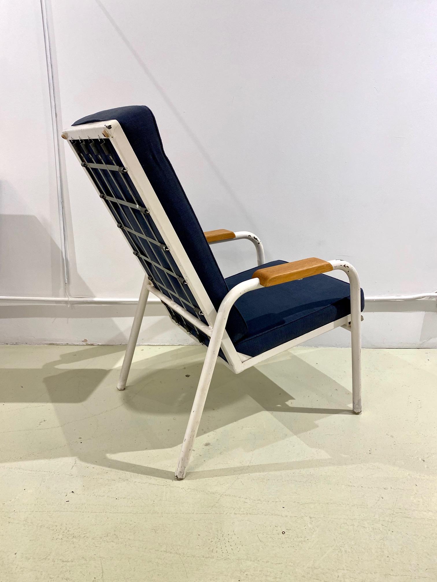 Mid-20th Century Jean Prouve Lounge Chair, 1949 For Sale