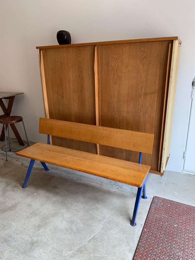 Jean Prouvé Marcoule Bench from the CEA, Marcoule, circa 1954 at ...