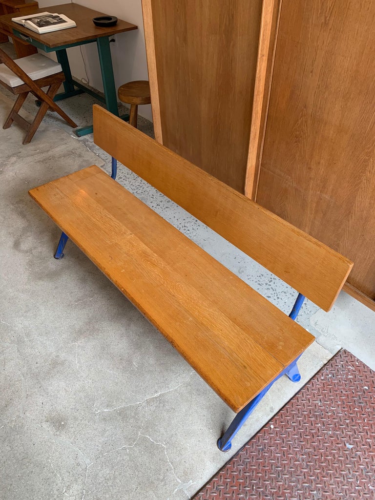 Jean Prouvé Marcoule Bench from the CEA, Marcoule, circa 1954 at ...