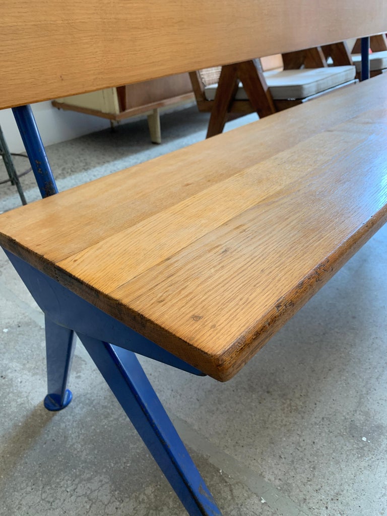 Jean Prouvé Marcoule Bench from the CEA, Marcoule, circa 1954 at ...