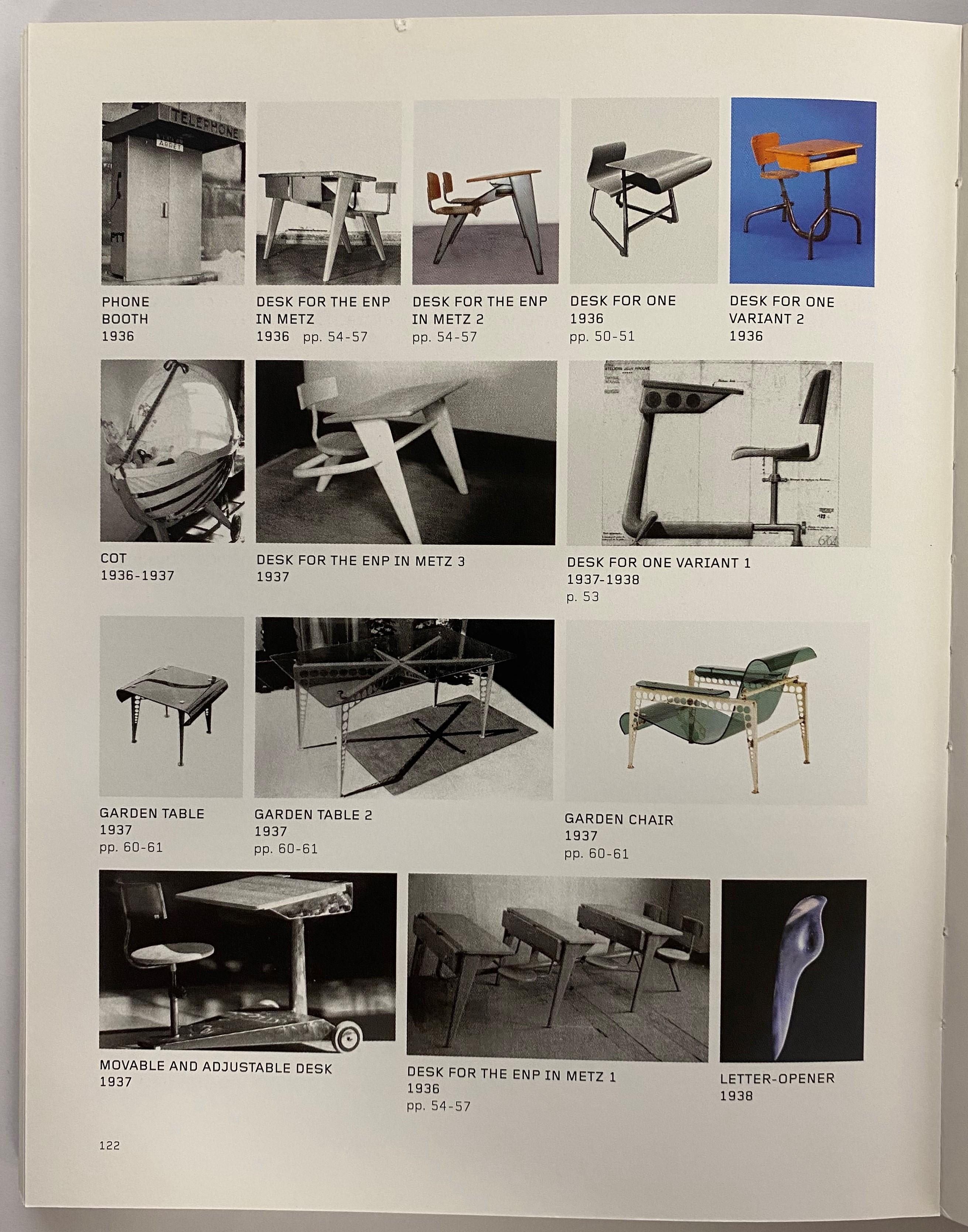 Jean Prouve: Objekte und Möbeldesign von Patricia De Muga  (Buch) im Angebot 11