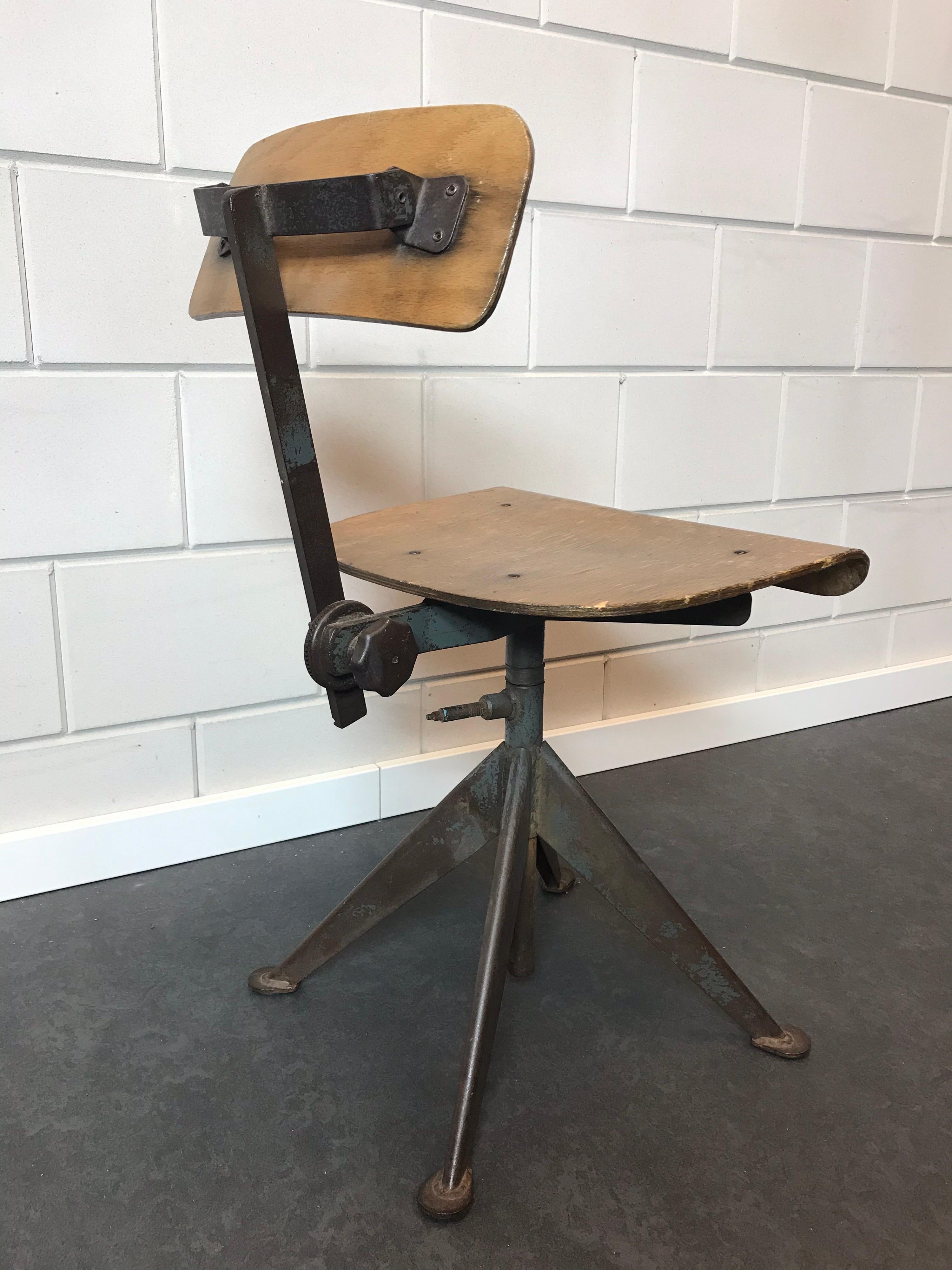 Plywood Jean Prouvé Office Chair