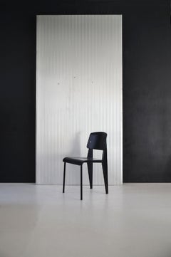 Jean Prouvé - panneau bâtiment Saint Egrève 1960