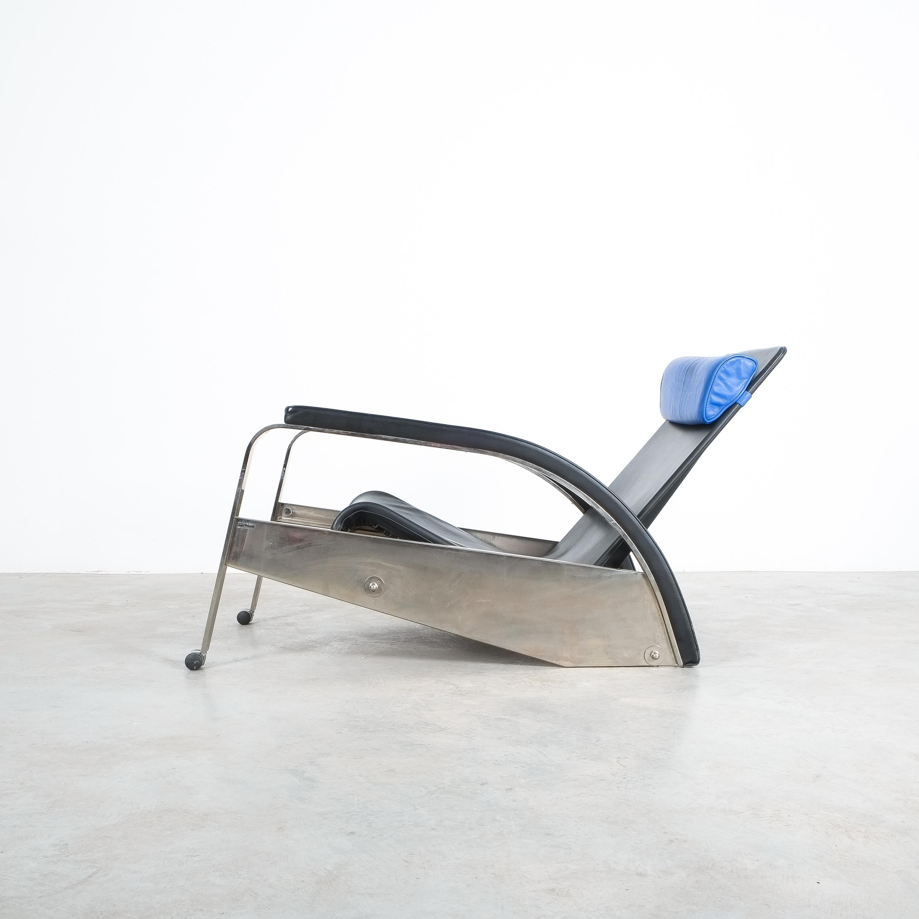 Modern Jean Prouvé Reclining Grand Repos Lounge Chair
