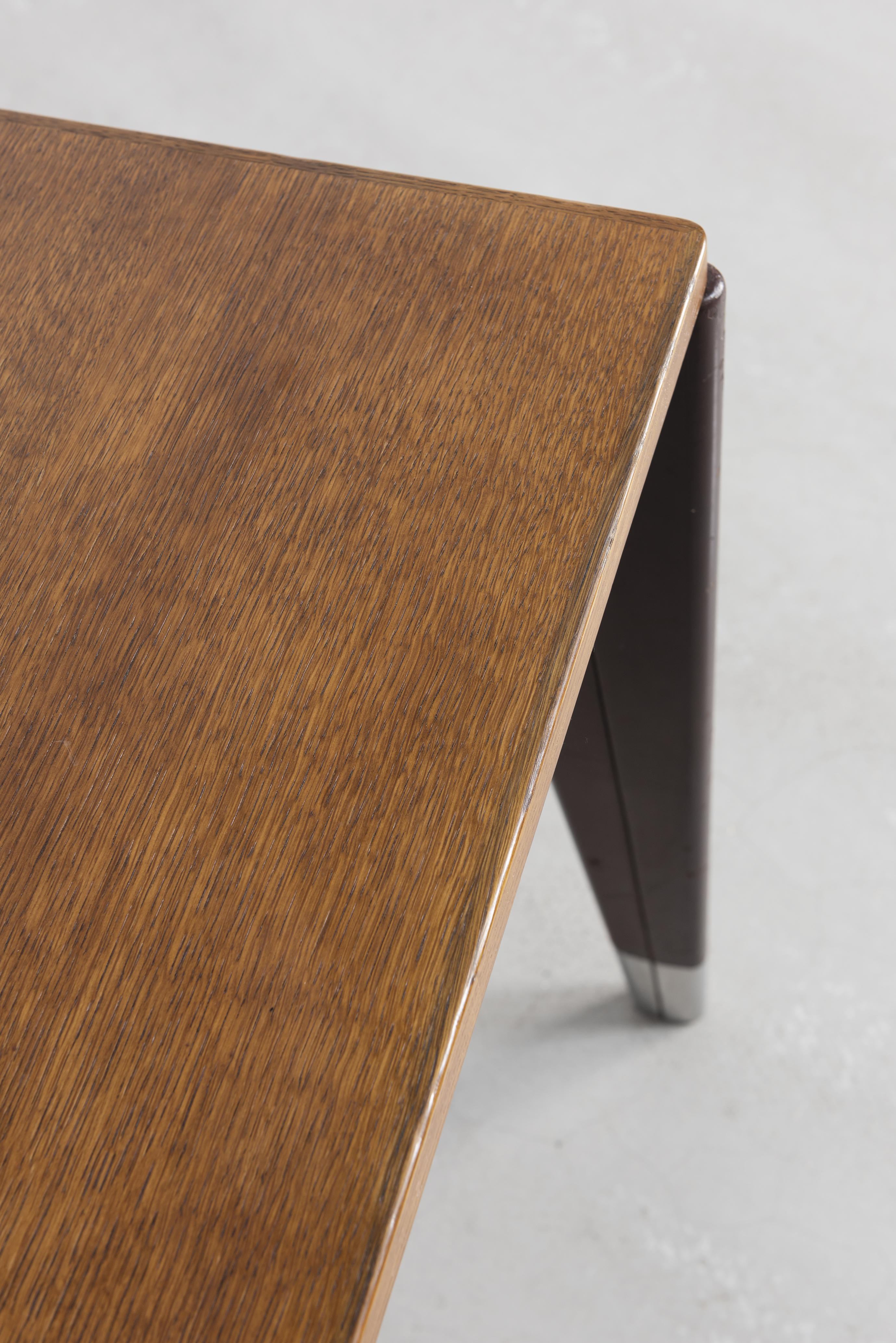 Jean Prouvé, Secrétaire Desk, circa 1950 In Good Condition In Paris, FR