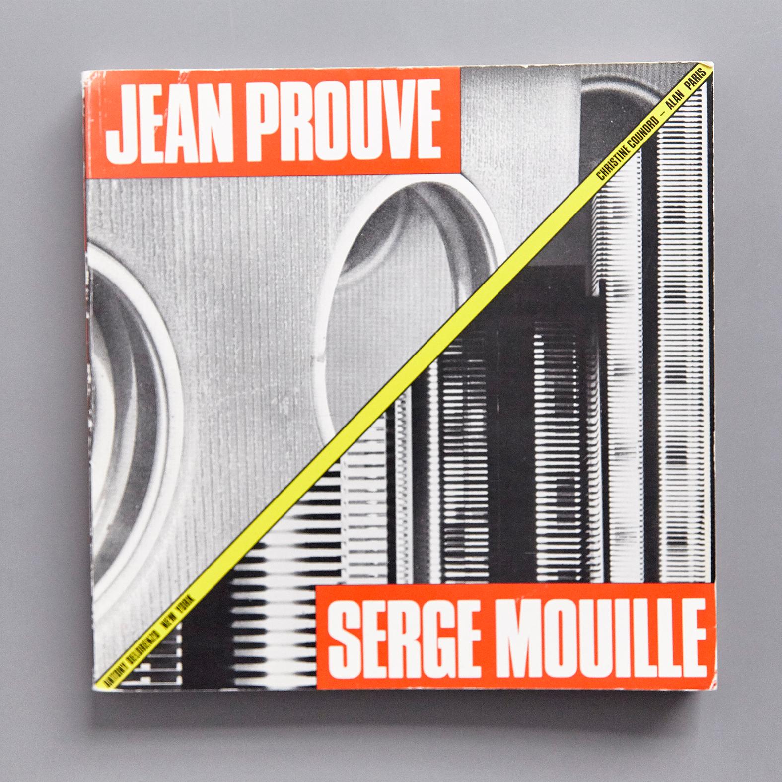Jean Prouve Serge Mouille Mid Century Modern Two Master Metal Workers Book. In Good Condition In Barcelona, Barcelona