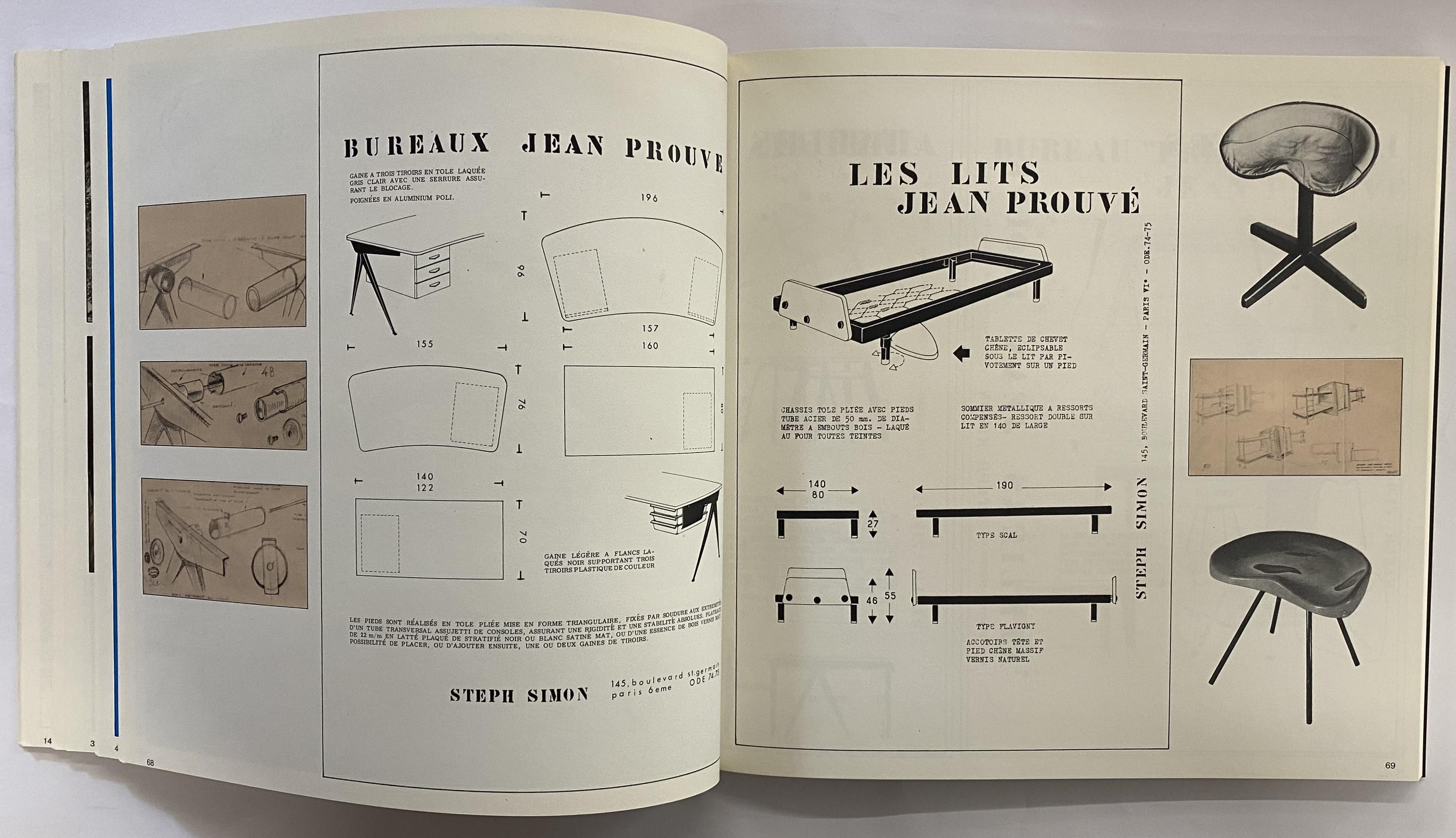 Deux maîtres métallurgistes Jean Prouve et Serge Mouiller en vente 4