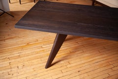 Vitra Solvay Dining Table by Jean Prouvé, Dark Oak, Modern Design