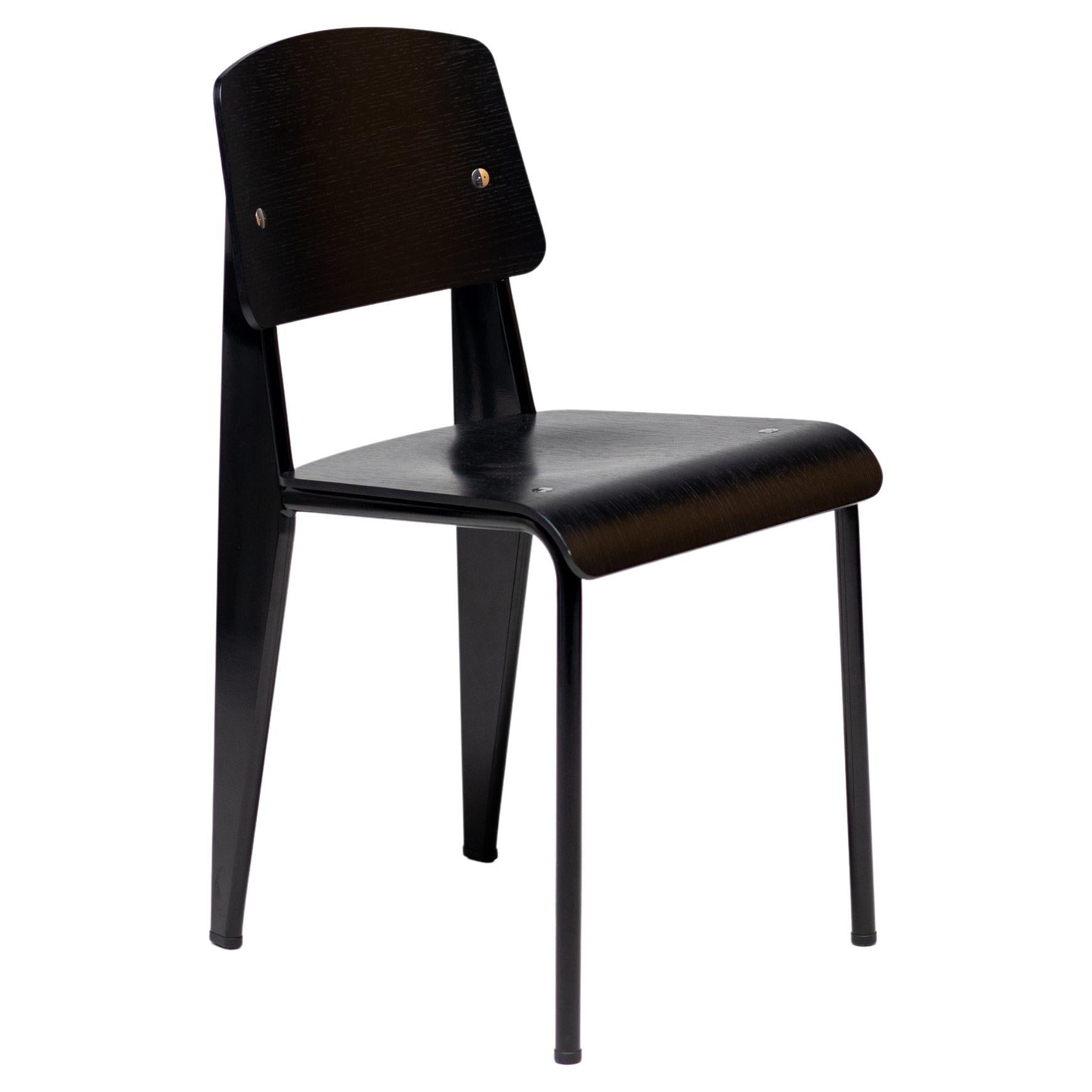 Jean Prouvé Standard Chair Black Edition