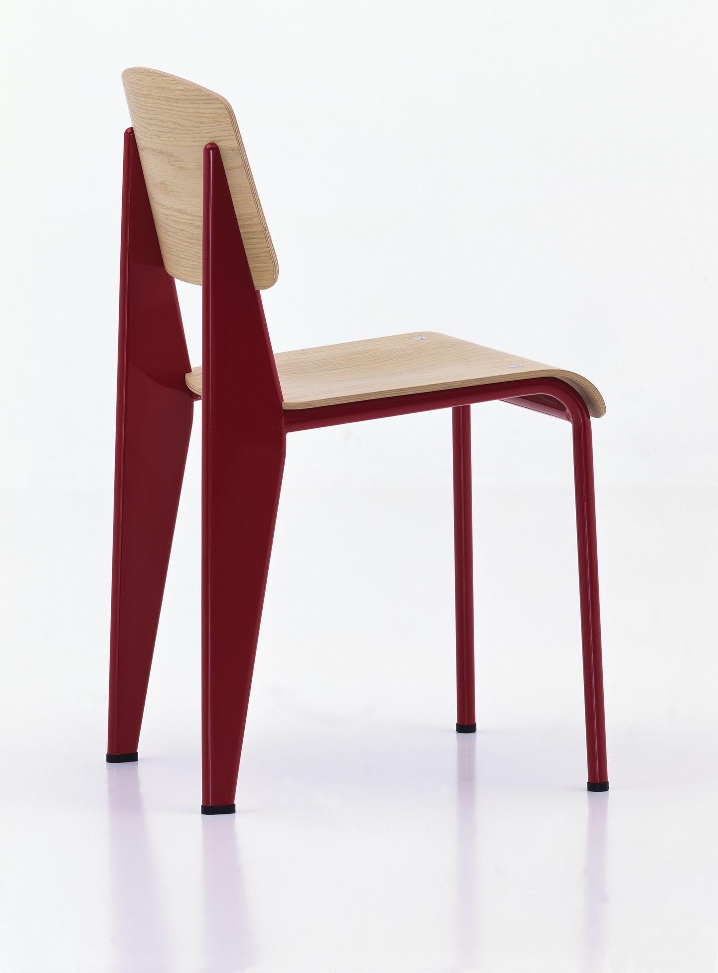 Mid-Century Modern Jean Prouvé Standard Chair by Vitra
