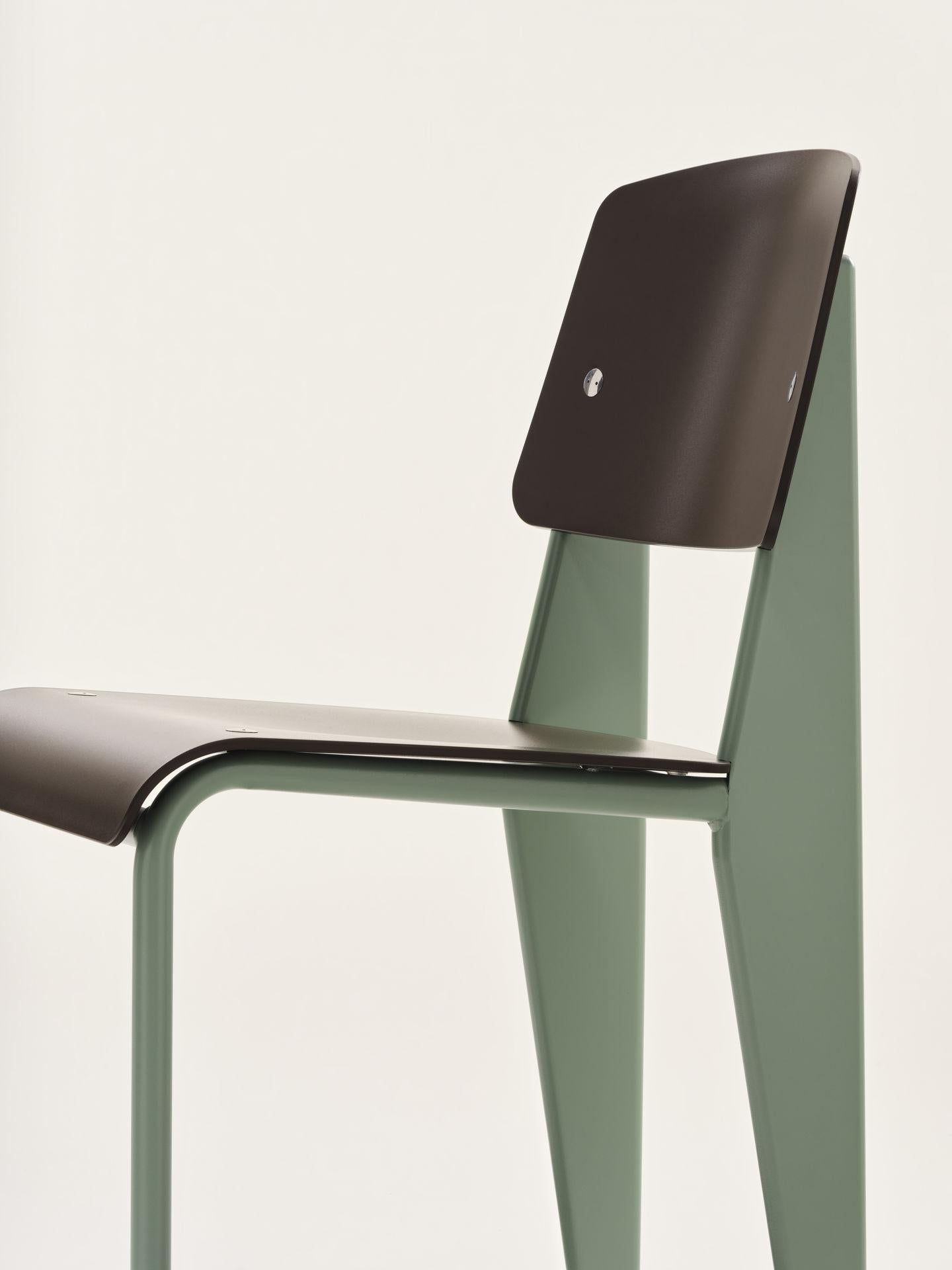 Swiss Jean Prouvé Standard Chair by Vitra