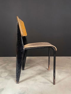 Jean Prouvé Standard Chair Metropole, Model No. 305