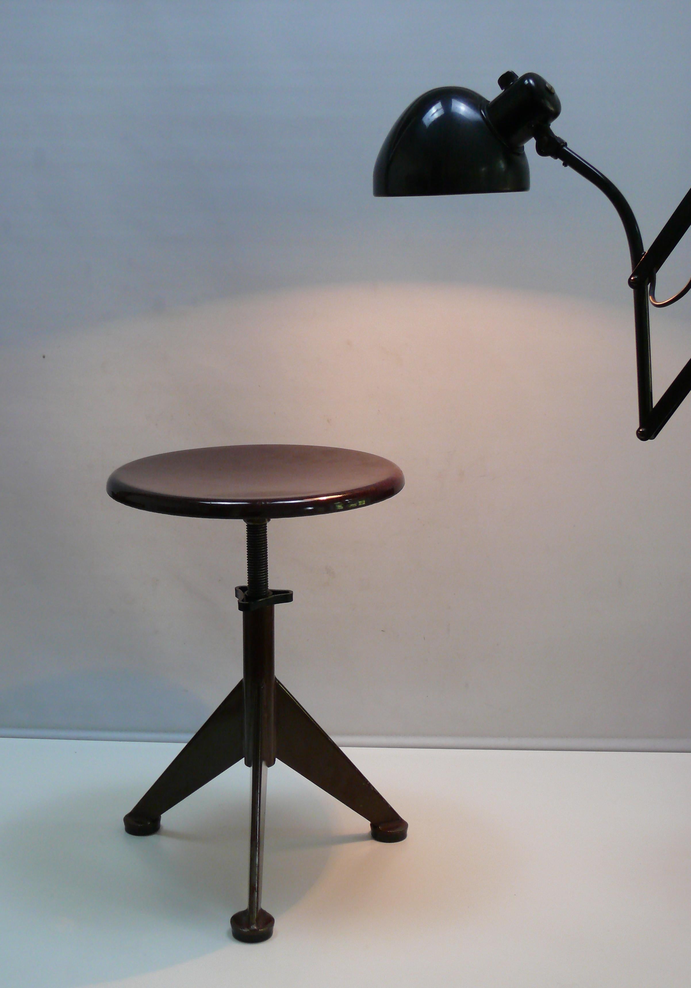 Jean Prouvé stool for AB Obelberg Olsen, Sweden, 1930s 5