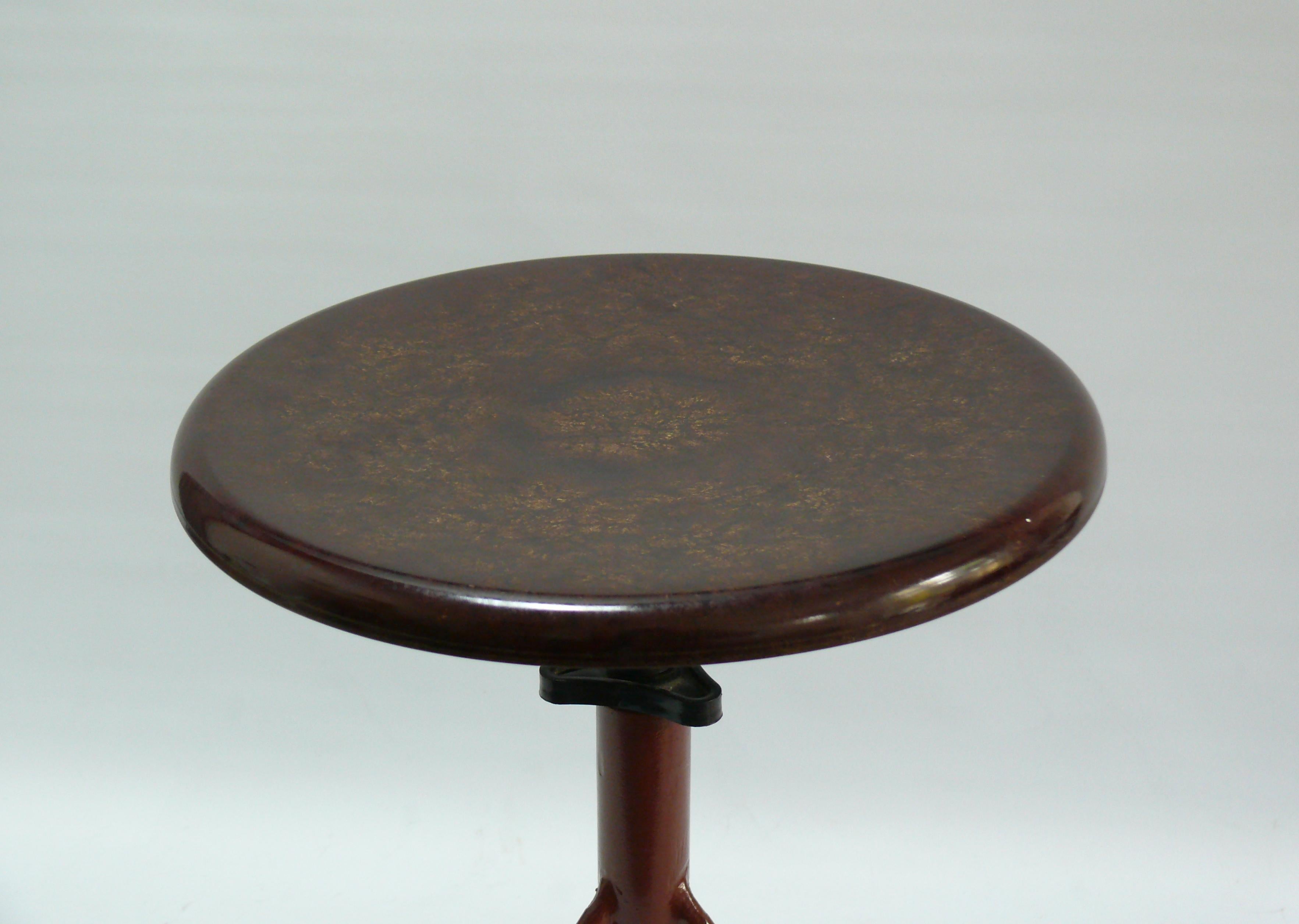 Milieu du XXe siècle Tabouret Jean Prouvé pour AB Obelberg Olsen, Suède, années 1930 en vente