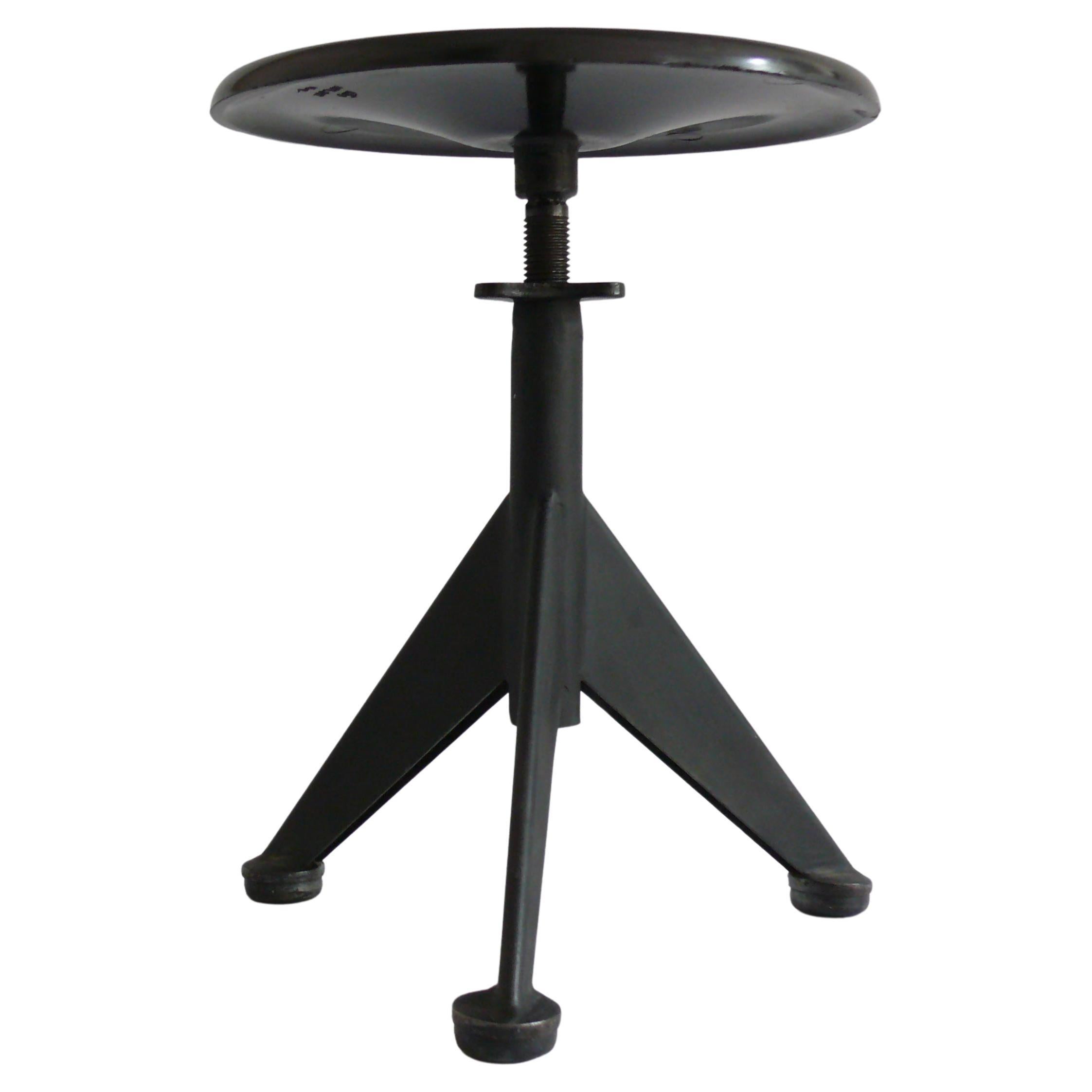 Jean Prouvé stool for AB Obelberg Olsen, Sweden, 1930s