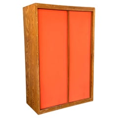 Jean Prouve Style Cabinet with Sliding Doors #2