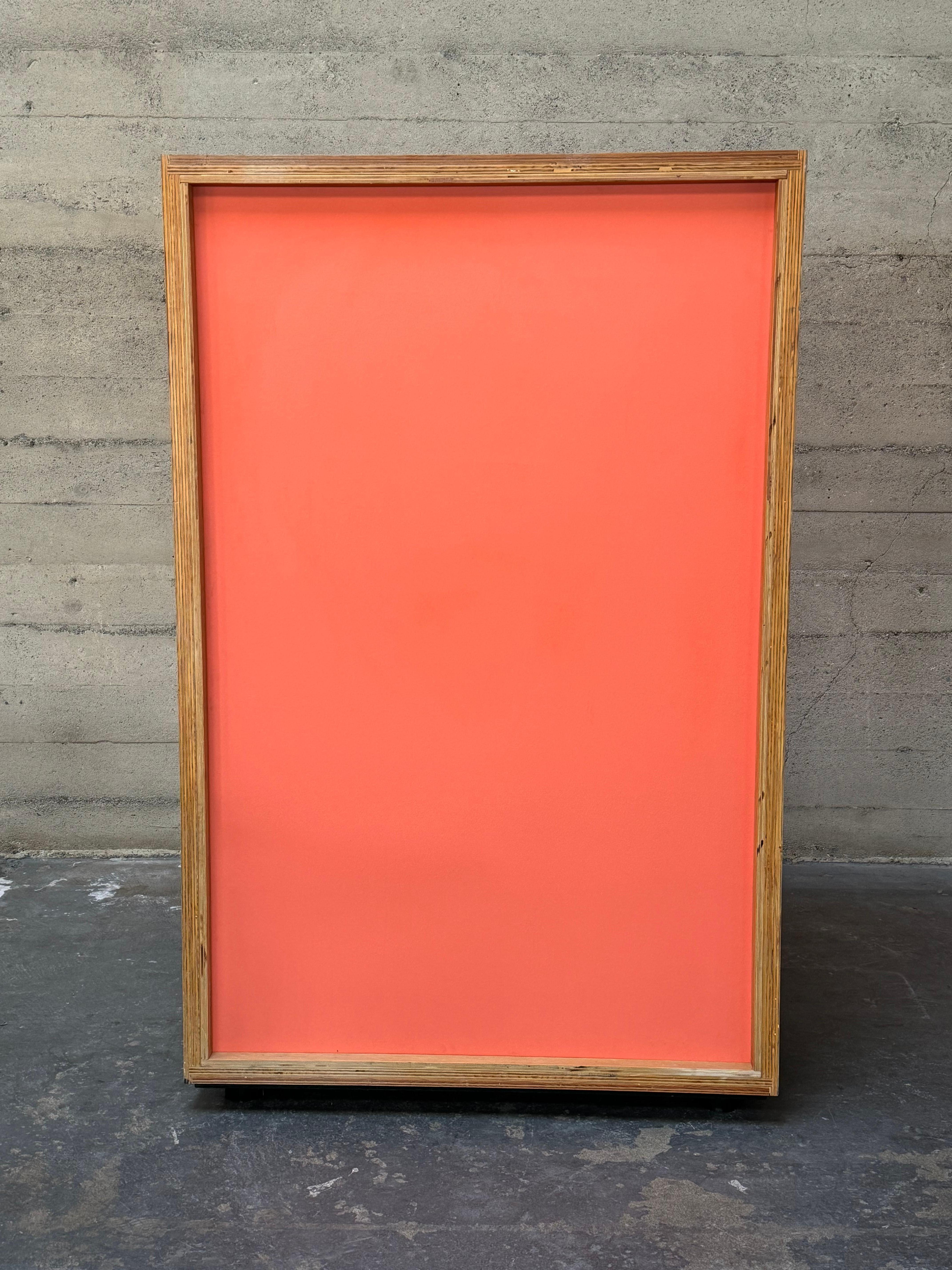 Jean Prouve Style Cabinet with Sliding Doors For Sale 2