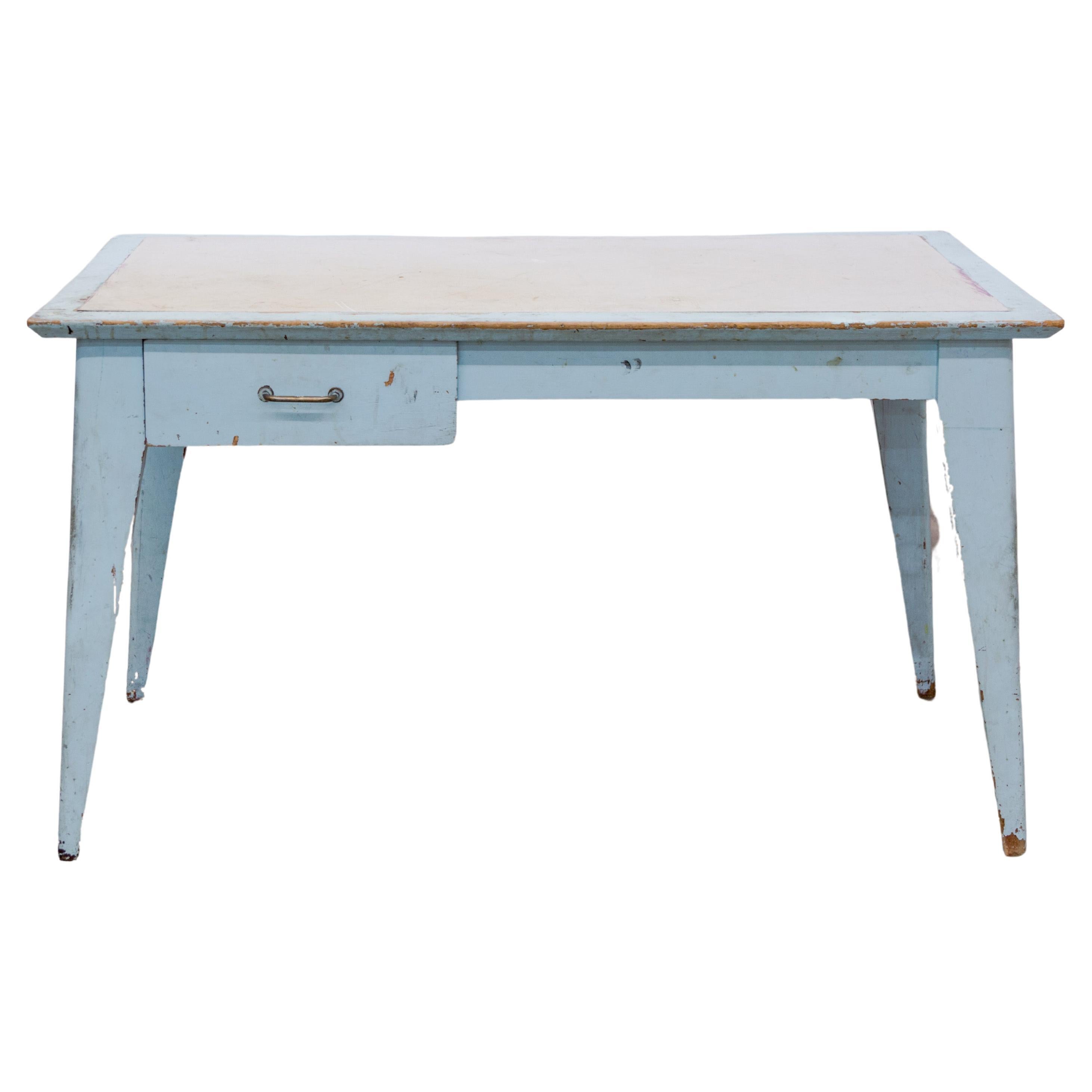 Jean Prouve Style  La Residence Universitaire Jean Zay Student Desk For Sale