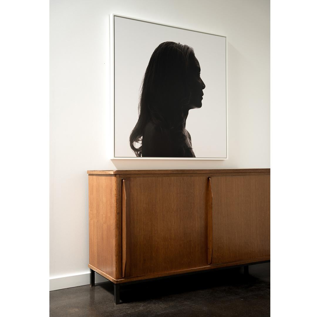 Mid-Century Modern Jean Prouvé Style Sideboard For Sale