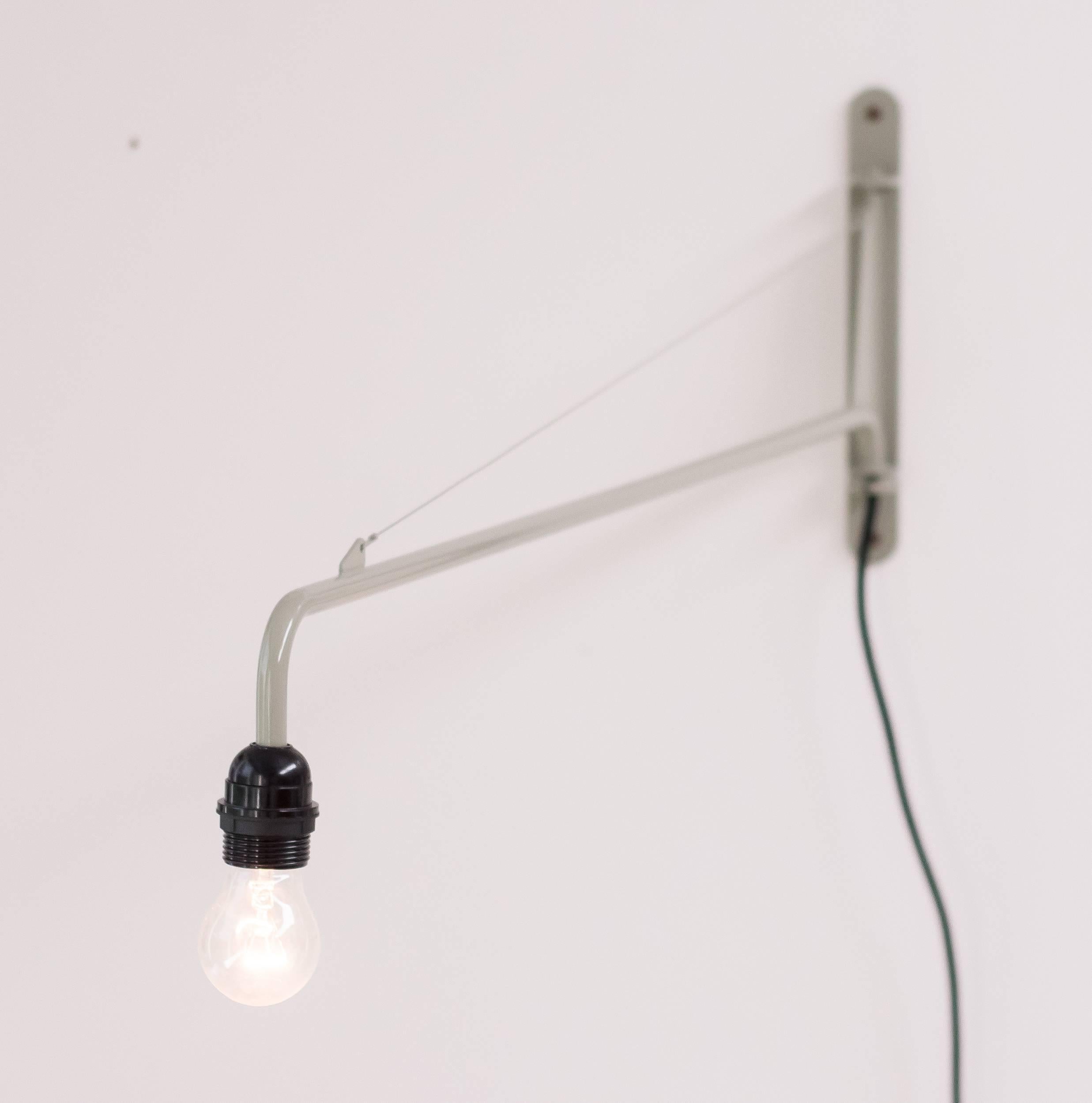 Jean Prouvé Swing Jib Wall Light In Excellent Condition In Dronten, NL