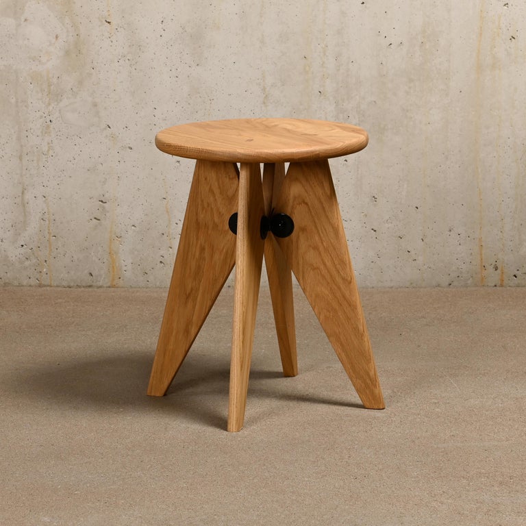 Jean Prouvé Sgabelli Vitra Jean Prouvé Tabouret Solvay Bois Stool