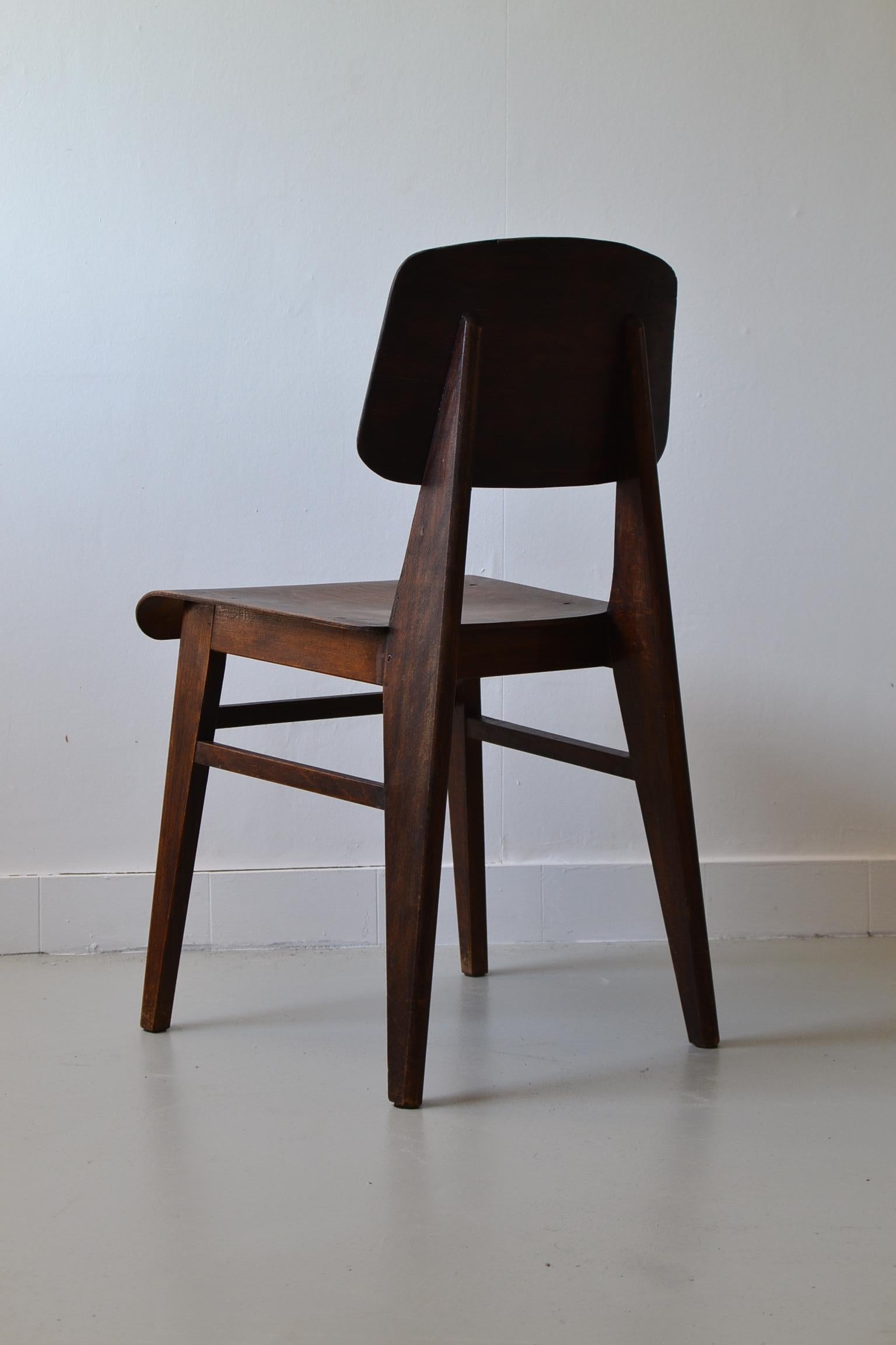 Jean Prouvé, Tout Bois chair,
circa 1941 of the establishments Vauconsant de Saint Nicolas de Port.
Documentation: Peter Sulzer 