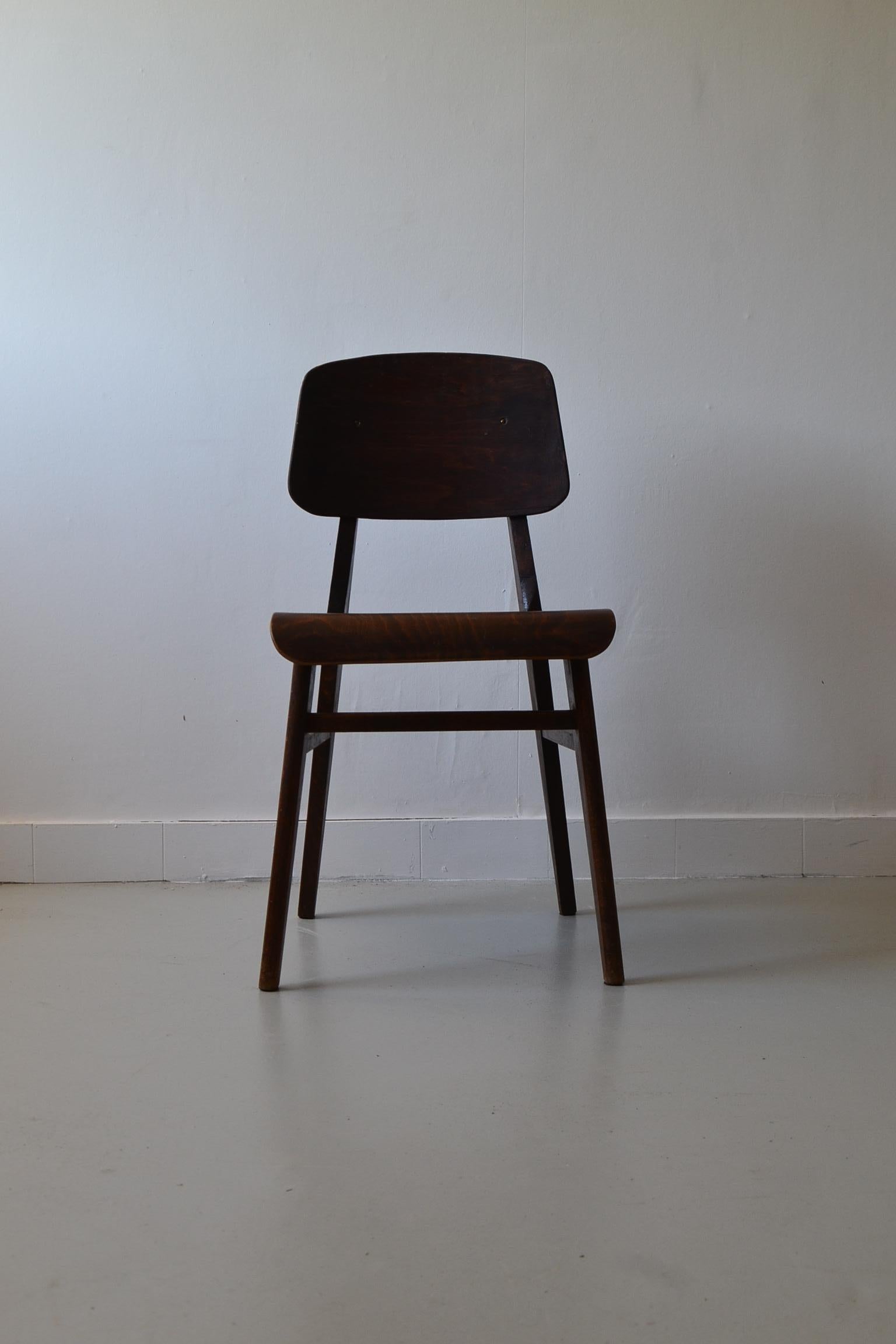 Jean Prouvé, Tout Bois Chair, 1941 In Fair Condition In Perpignan, FR