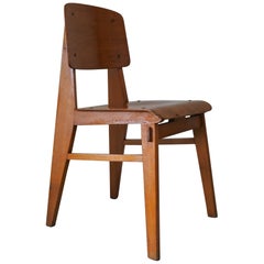 Jean Prouvé "Tout Bois" Chair, France, circa 1941