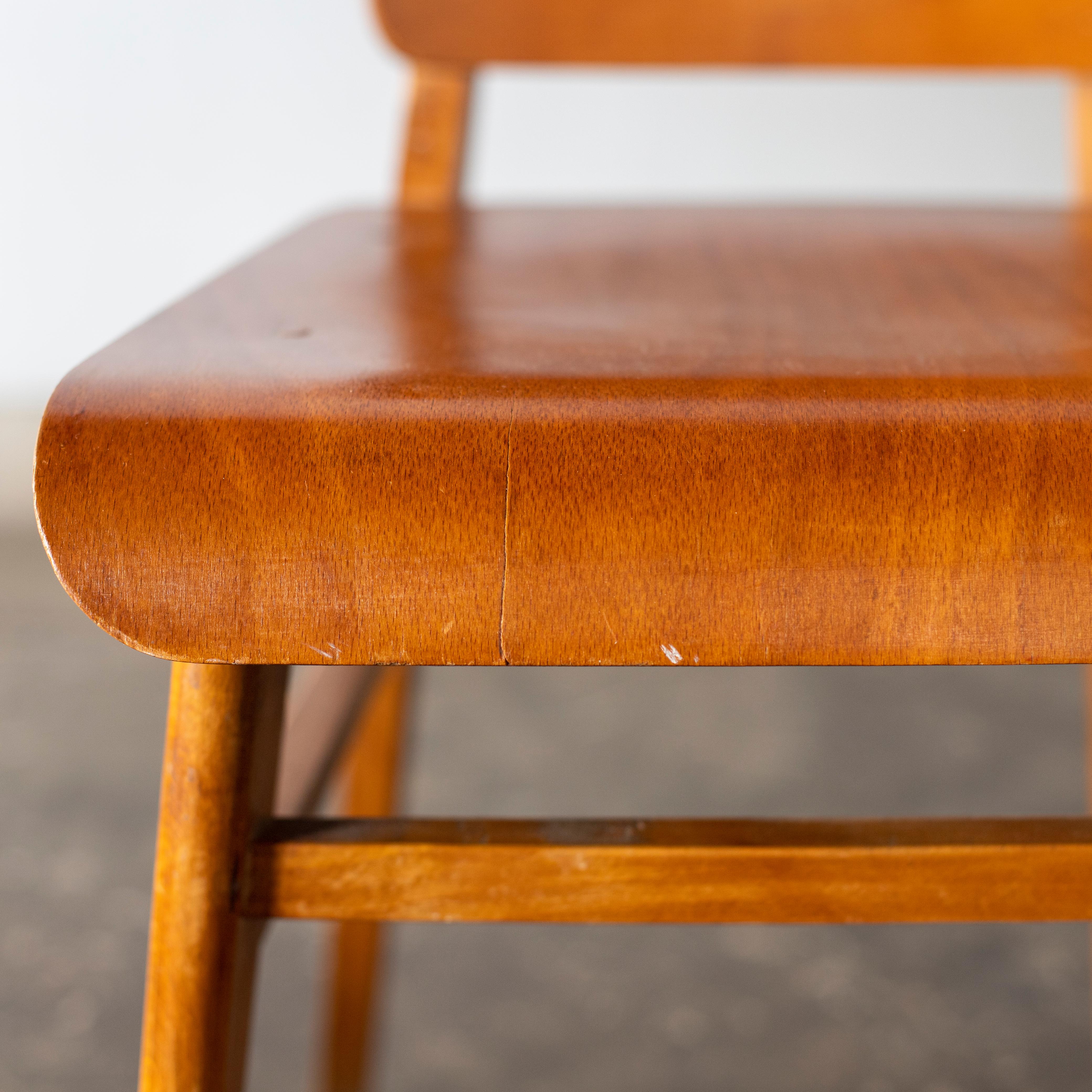 Jean Prouvé Wooden Standard Chair Prototype, 1940s 3