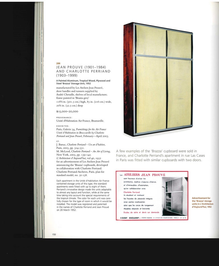 Jean Prouve S Prototype Maison Tropicale And Works By Prouve Christie S 2007 For Sale At 1stdibs