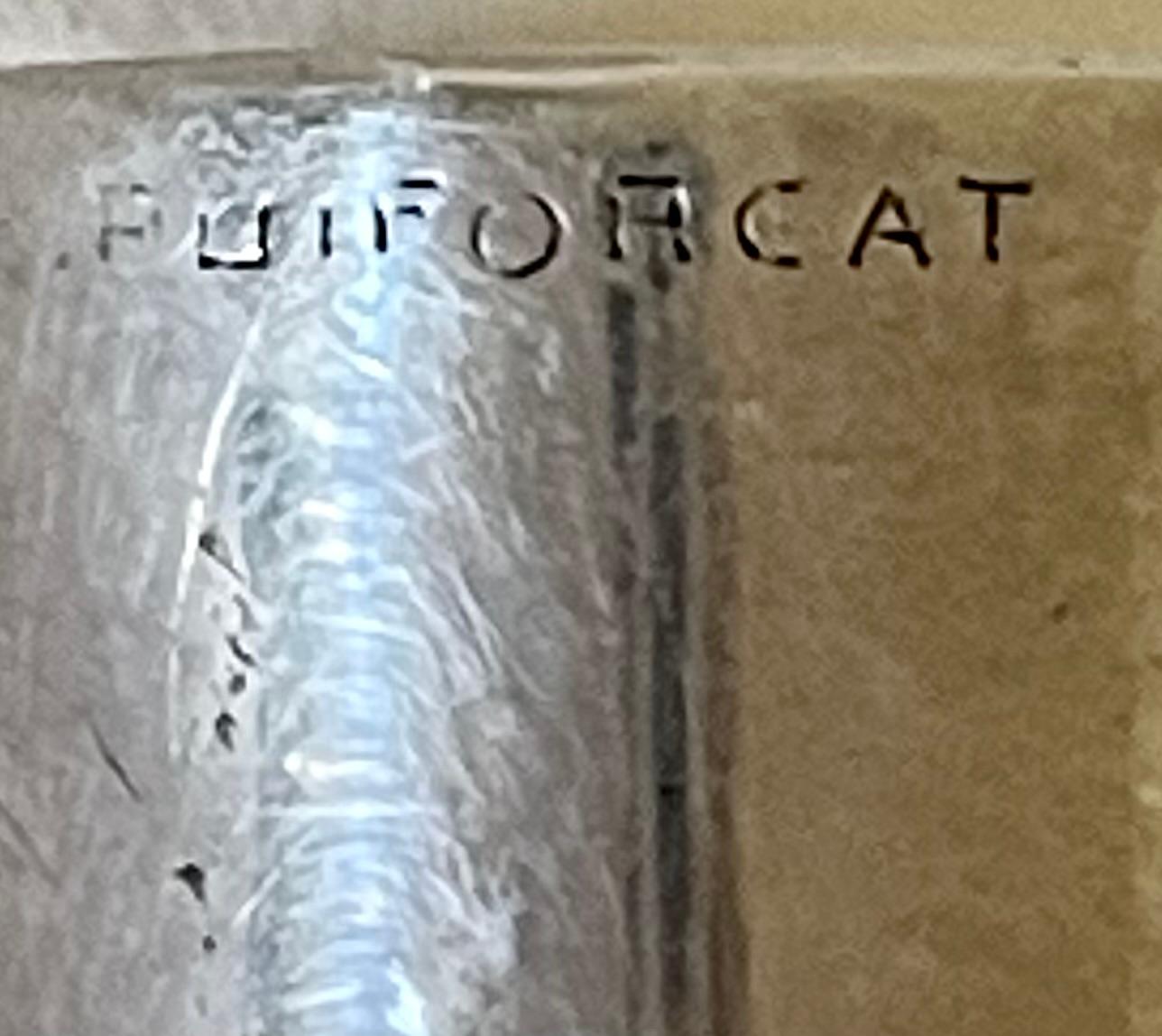 Jean PUIFORCAT (1897-1945) Seltener langer Olivenlöffel aus Sterlingsilber um 1925 im Angebot 3