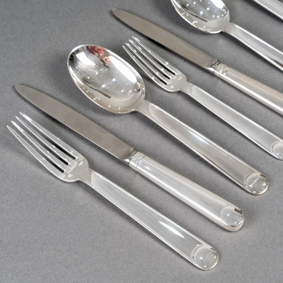 Art Deco Cutlery Flatware set 