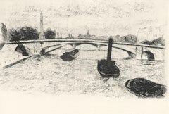 "Seine, berceau de Paris" original etching