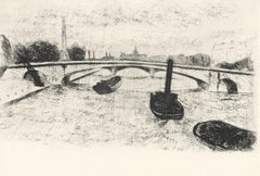 "Seine, berceau de Paris" gravure originale