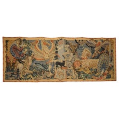 Vintage Jean Ransy Exceptional Tapestry, after Guillaume Apolinaire, 1958