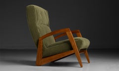 Sedia da salotto Jean Rene Caillette, Francia 1960 circa