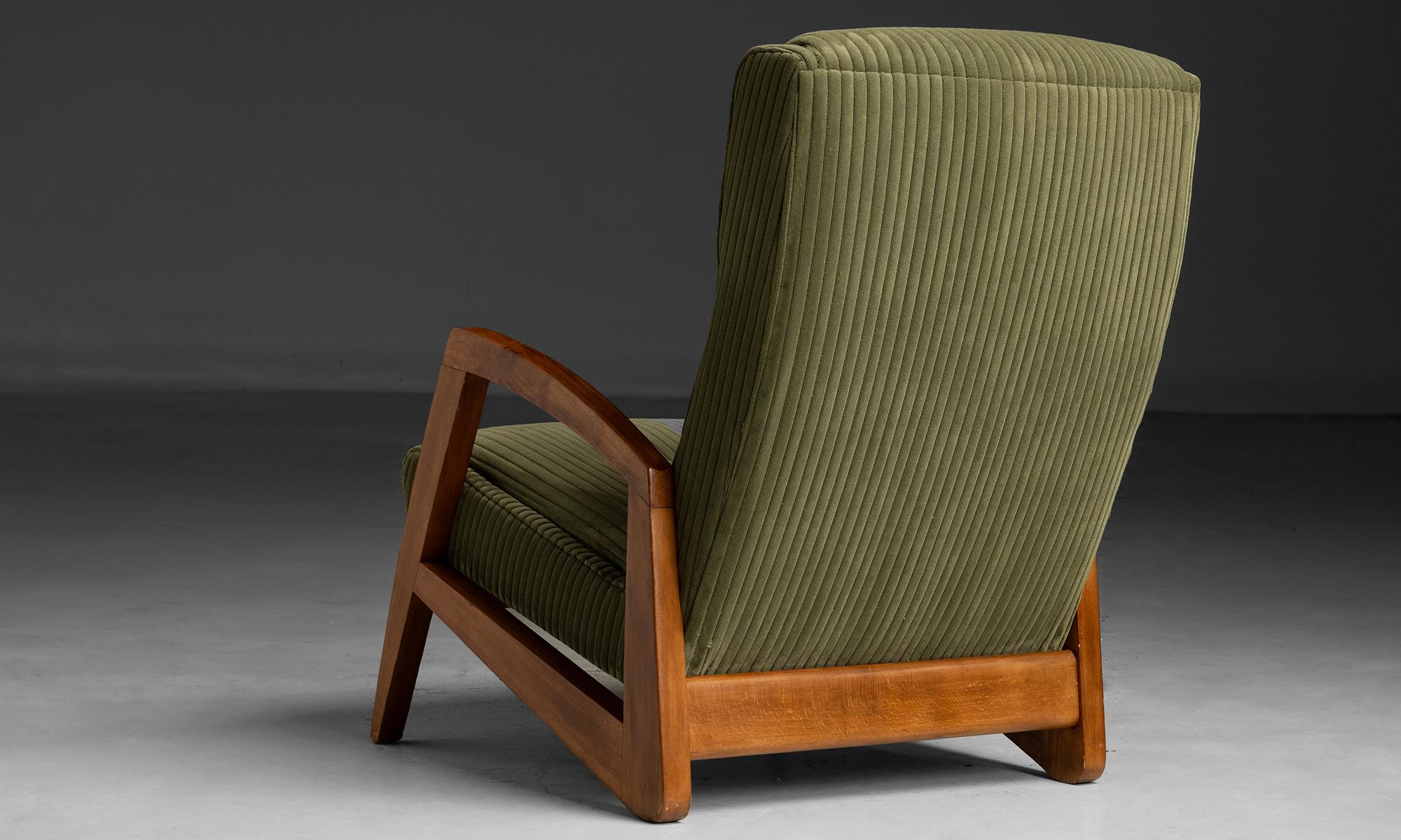 French Jean Rene Caillette Lounge Chair, France circa 1960 For Sale
