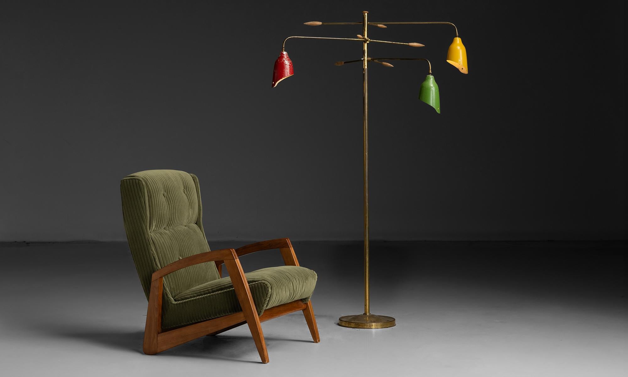 Jean Rene Caillette Lounge Chair, France circa 1960 For Sale 2