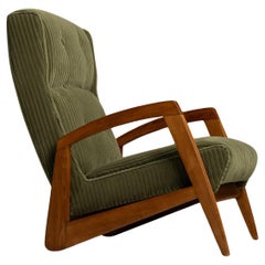 Jean Rene Caillette Lounge Chair, France circa 1960