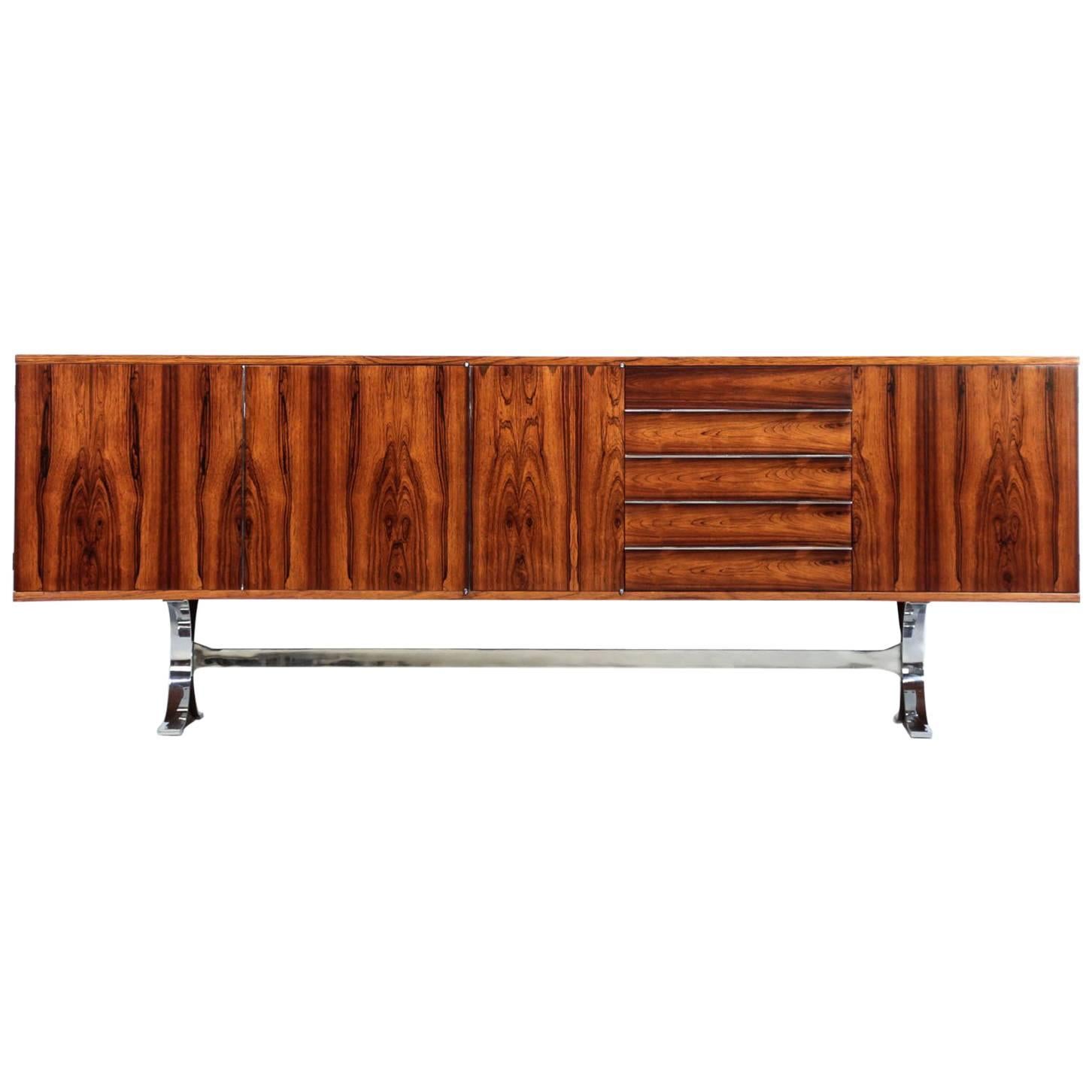 Jean René Caillette Sideboard "Silvie" for Charon, Rosewood