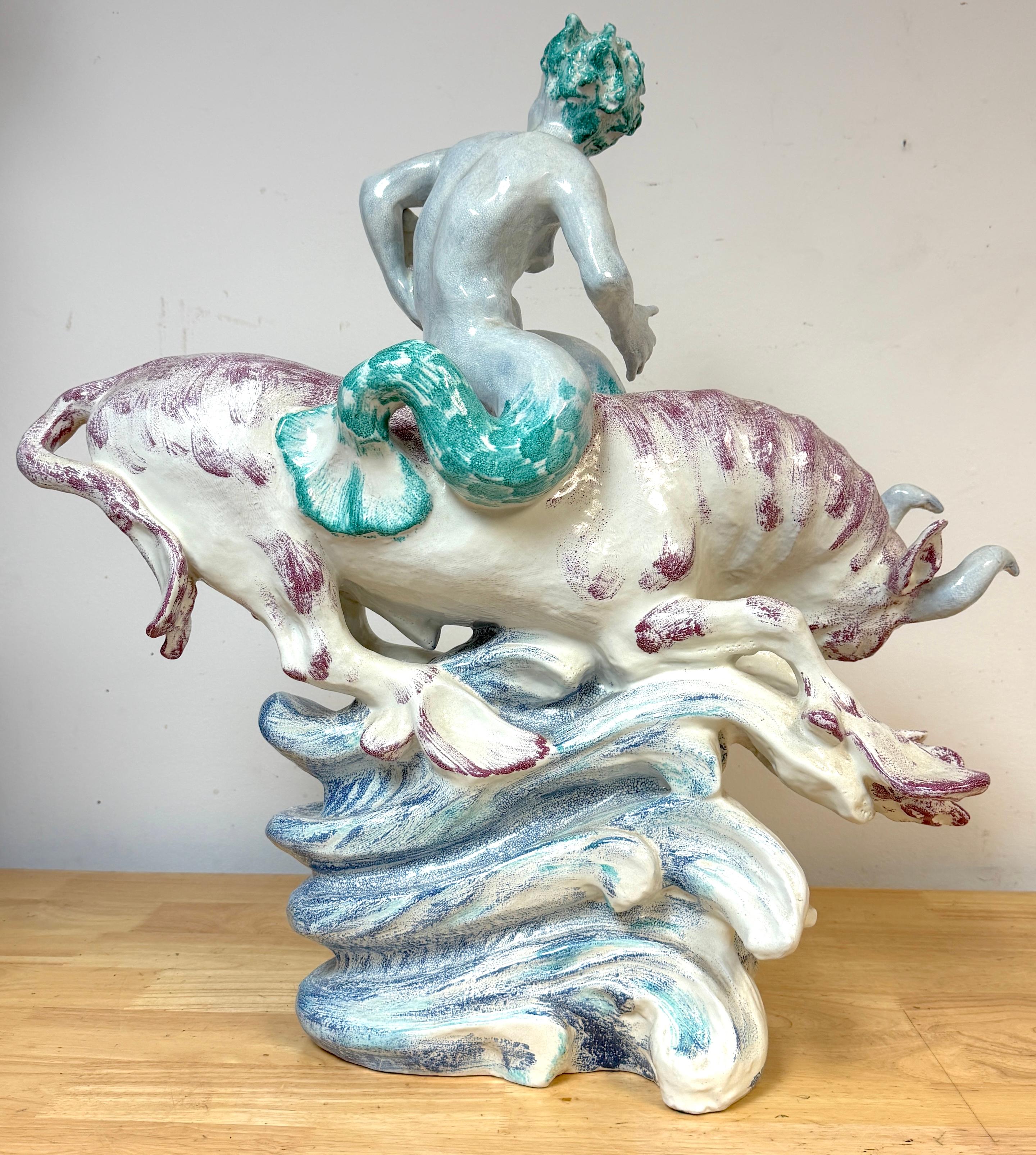 Jean René Gauguin “Havtyren” / 'Sea Bull' Sculpture for Bing & Grøndahl, Denmark in vendita 2