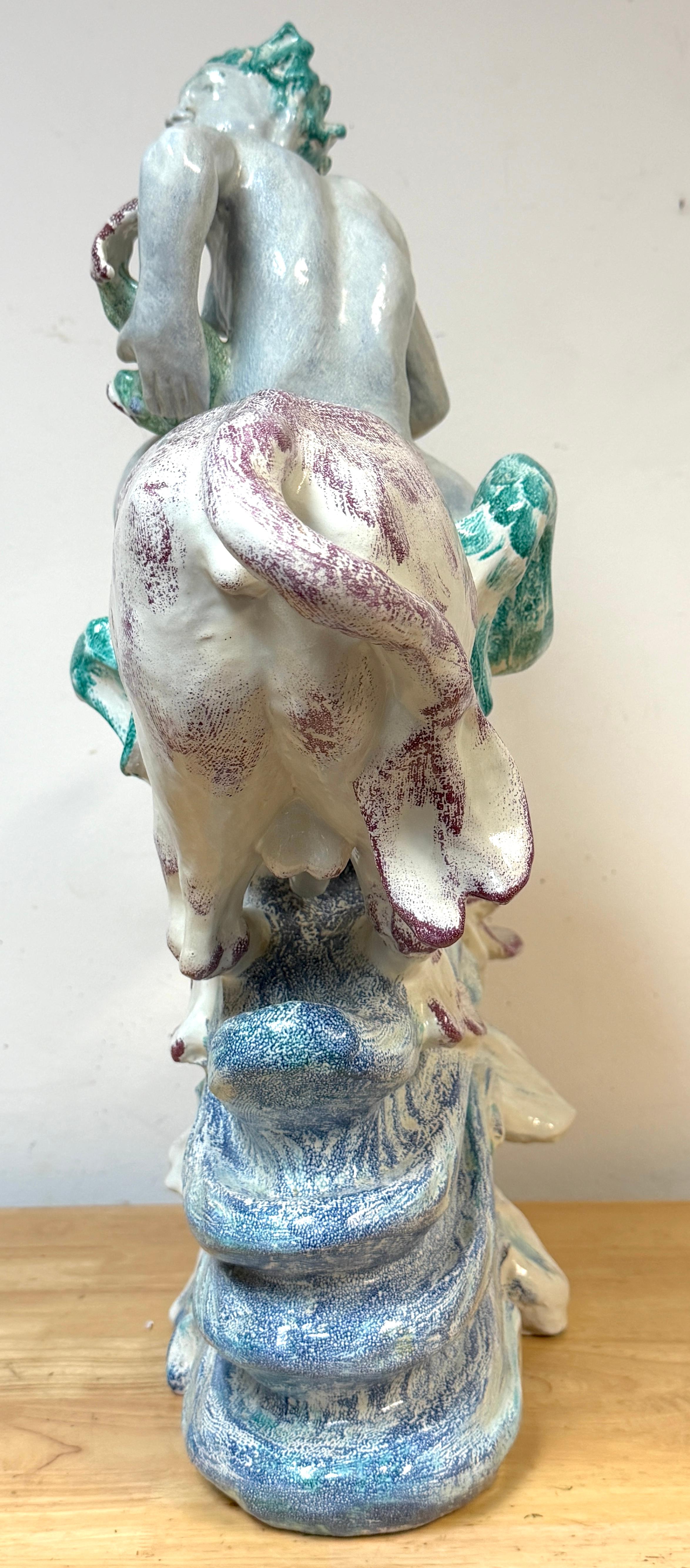 Jean René Gauguin “Havtyren” / 'Sea Bull' Sculpture for Bing & Grøndahl, Denmark in vendita 4