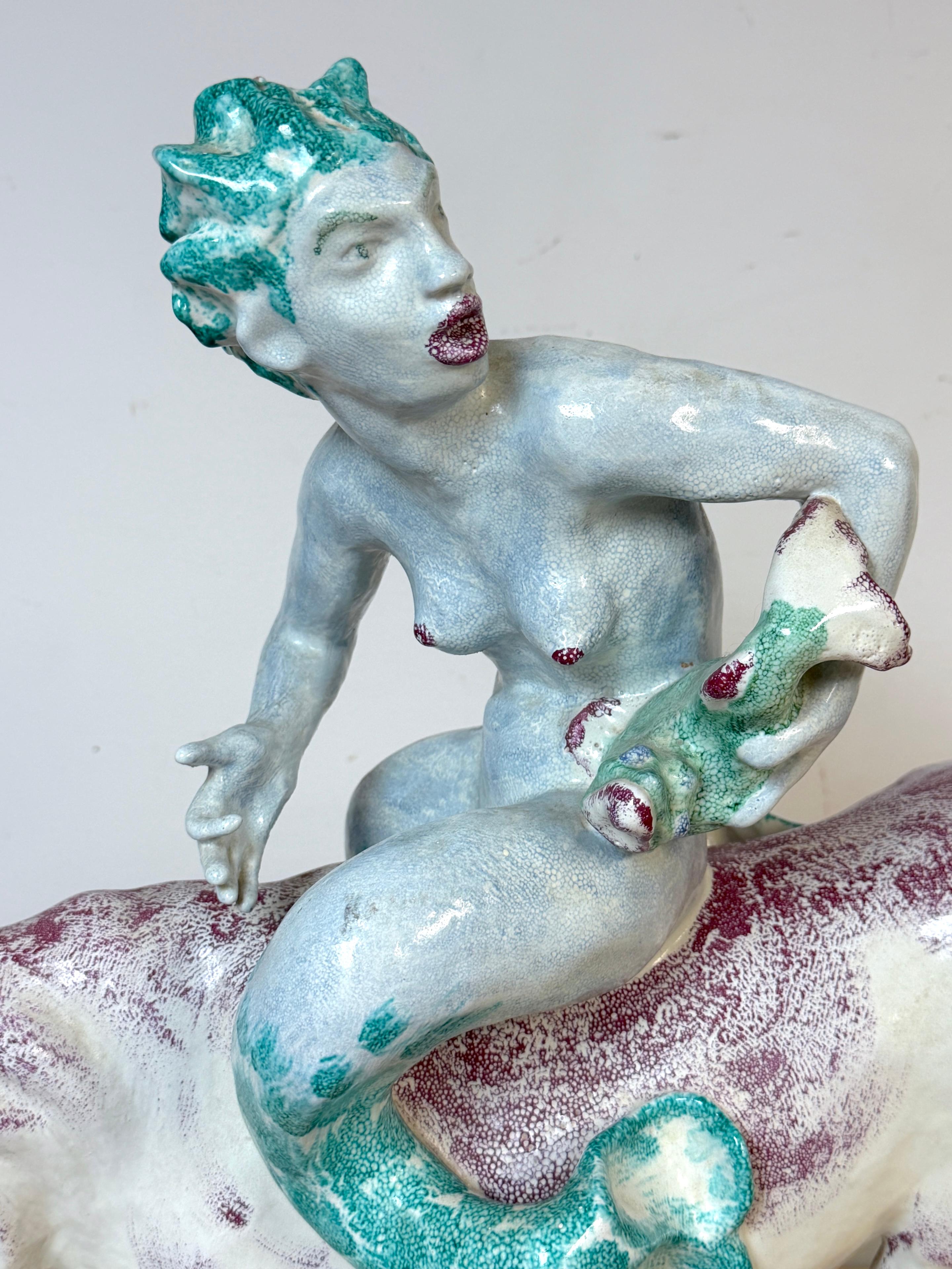 Jean René Gauguin “Havtyren” / 'Sea Bull' Sculpture for Bing & Grøndahl, Denmark in vendita 6