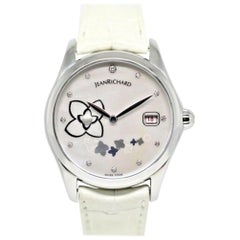 Jean Richard Bressel 61143, Mother of Pearl Dial, Certified