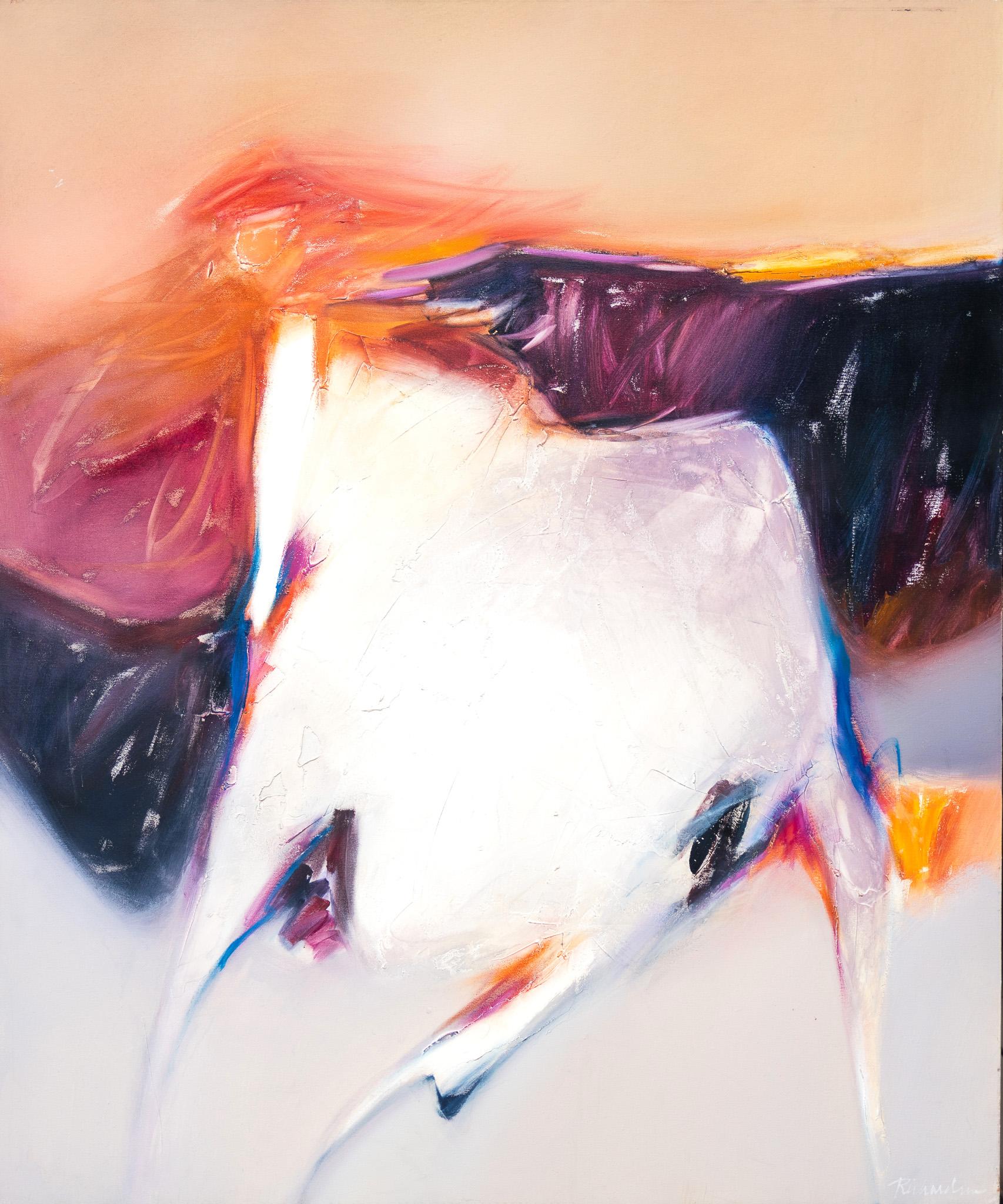 Cavallo astratto - Painting di Jean Richardson
