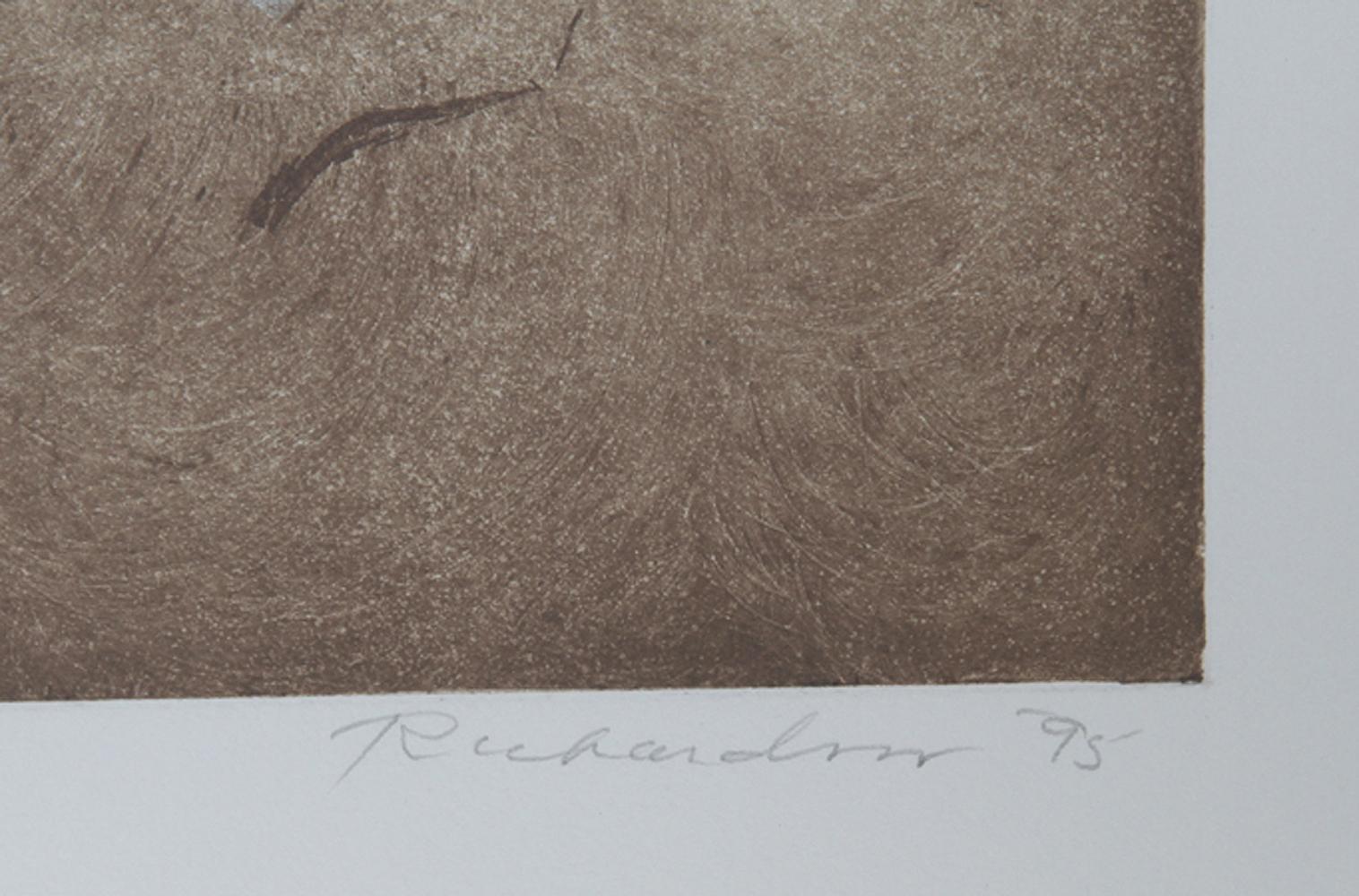 Spring Pageant, aquatinte psychédélique de Jean Richardson en vente 2